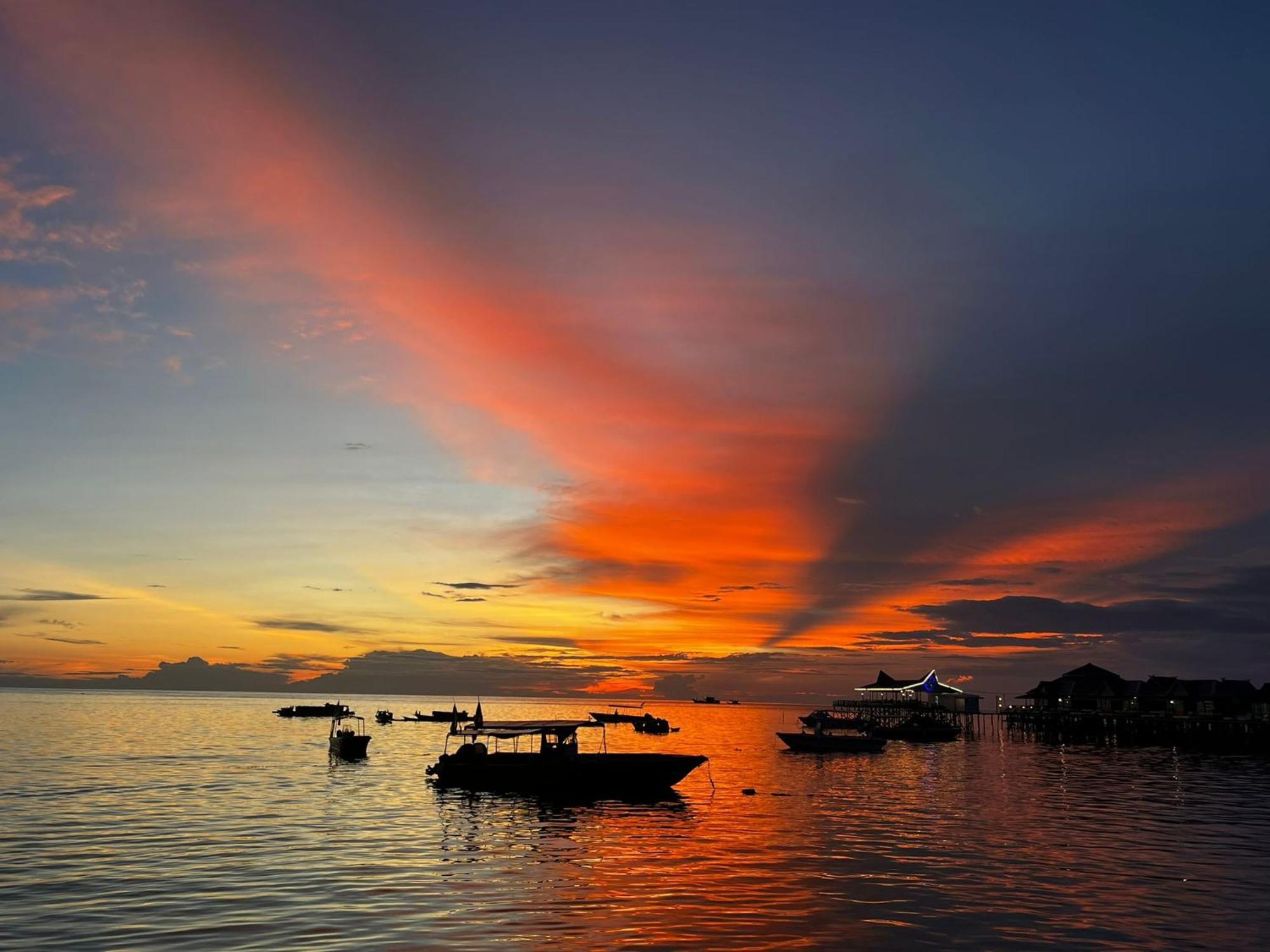 Apartmán Mabul Backpackers Mabul Island Exteriér fotografie