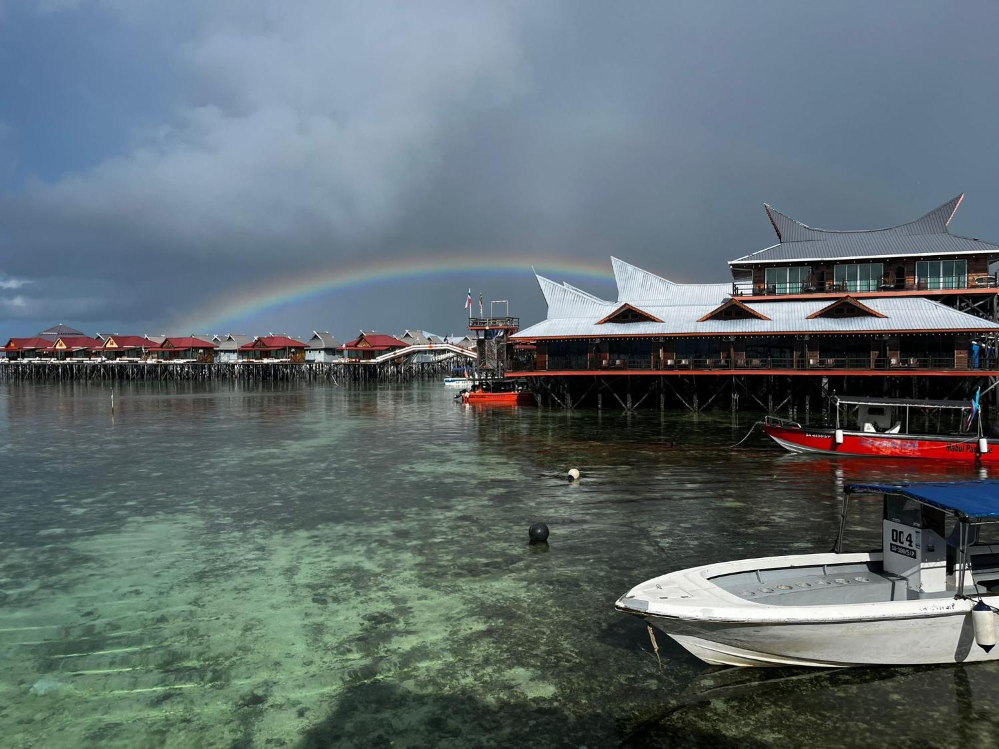 Apartmán Mabul Backpackers Mabul Island Exteriér fotografie