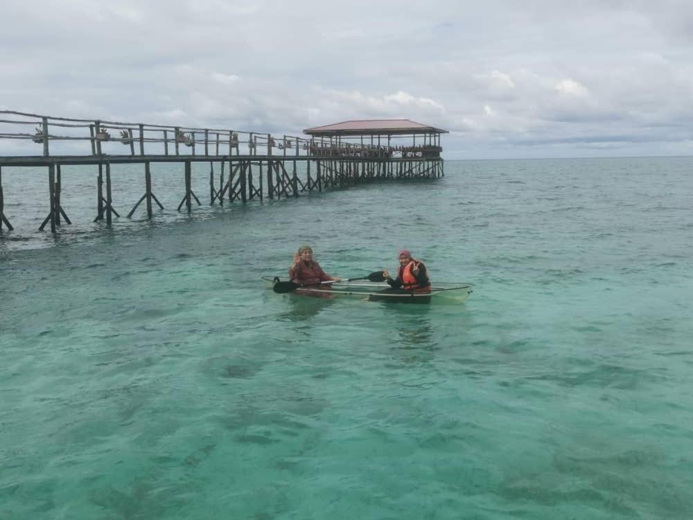 Apartmán Mabul Backpackers Mabul Island Exteriér fotografie