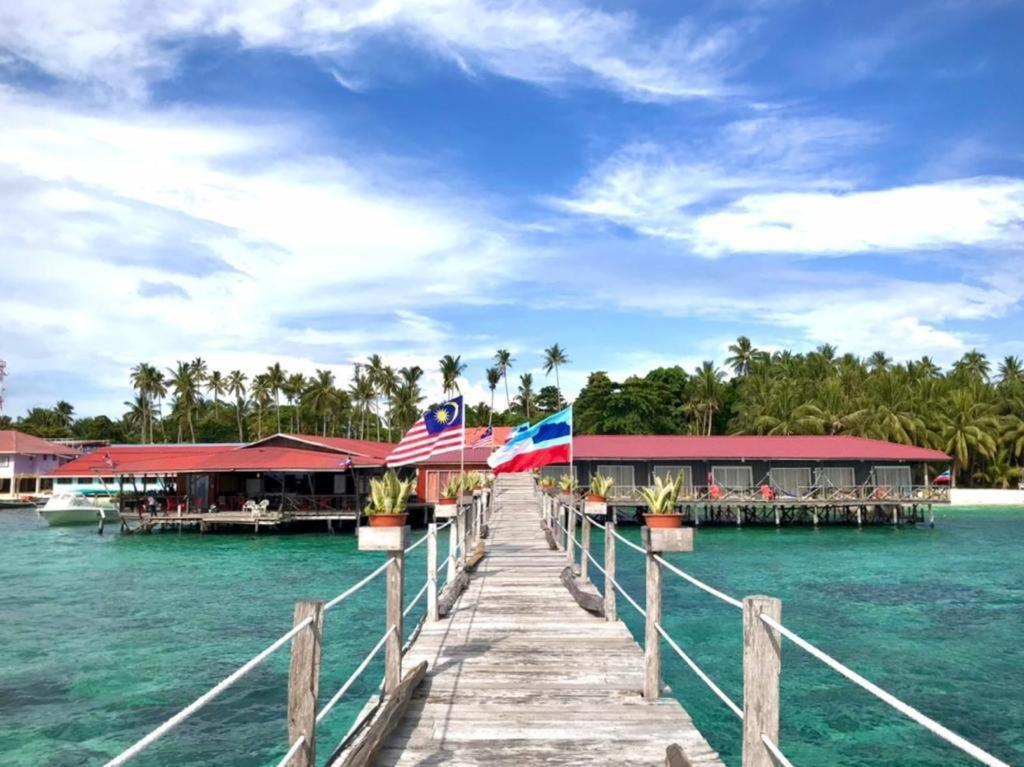 Apartmán Mabul Backpackers Mabul Island Exteriér fotografie